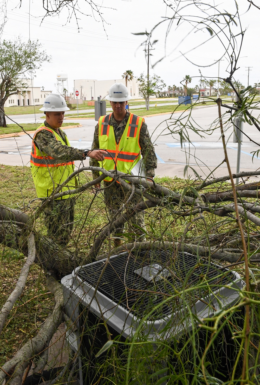 CERT teams record NAS Corpus Christi Hurricane Harvey damage