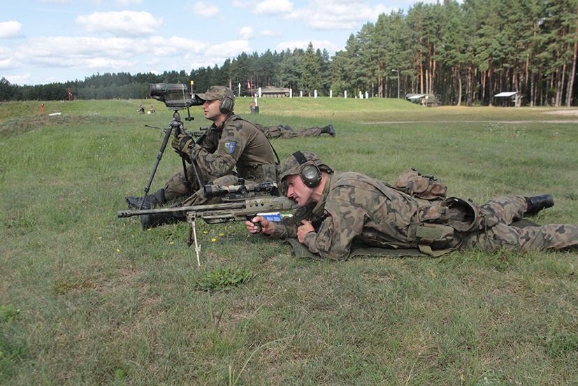 Battle Group Poland Sniper Range August 29
