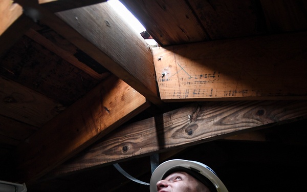 CERT teams record NAS Corpus Christi Hurricane Harvey damage