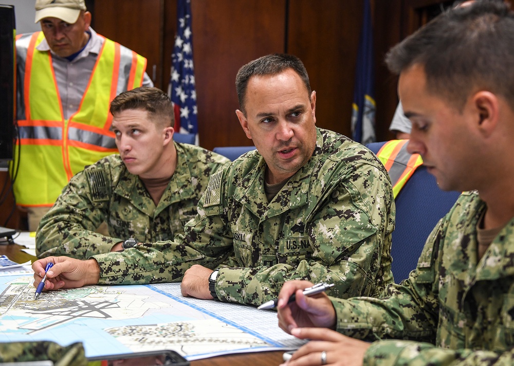 CERT teams record NAS Corpus Christi Hurricane Harvey damage