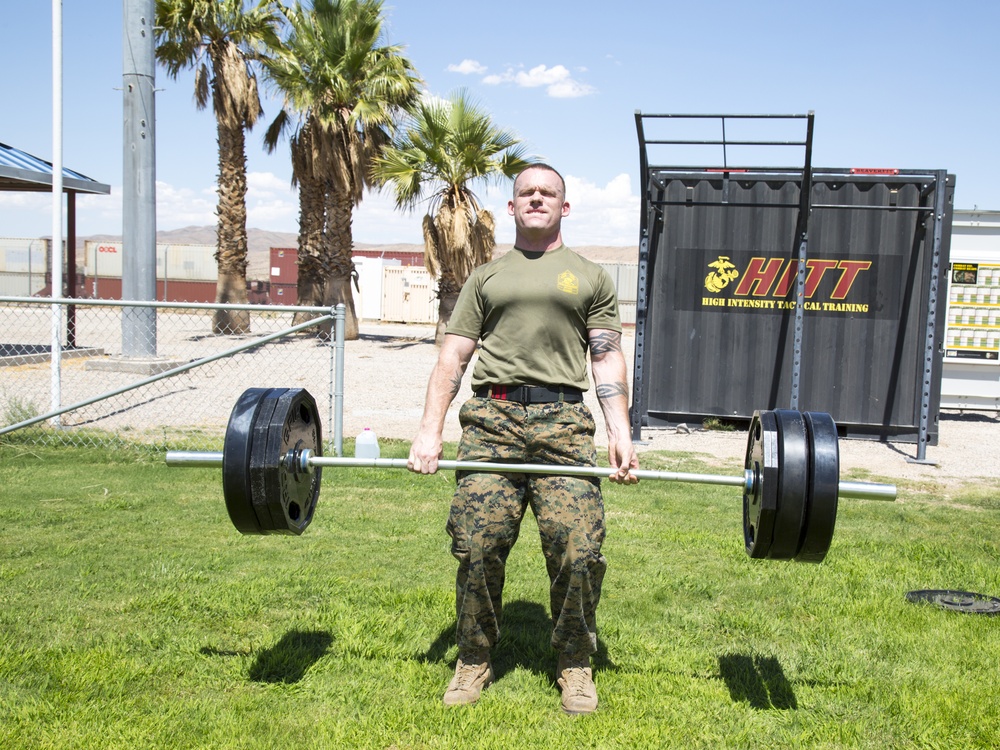 Gunny Kratzer prepares for HITT competition