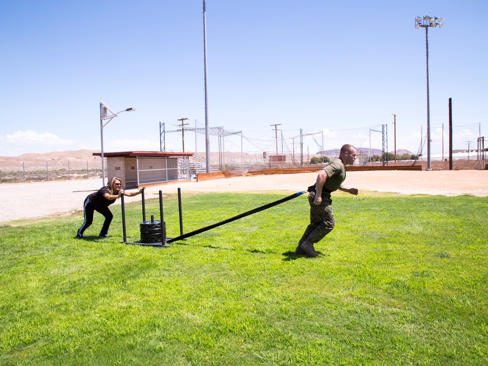 Gunny Kratzer prepares for HITT competition