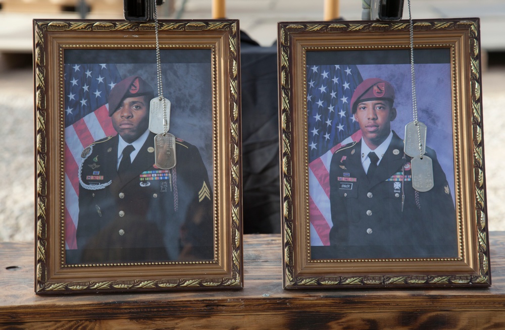 Deployed Paratroopers Honor the Fallen