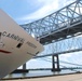 CBP Clears Arriving Passengers  after Cruise Ships were Diverted to Port of New Orleans due to Hurricane Harvey
