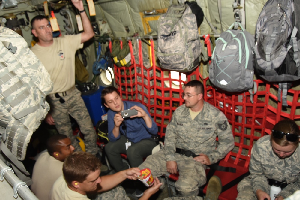 136th Airlift Wing Texas Guardsmen support Hurricane Harvey relief efforts