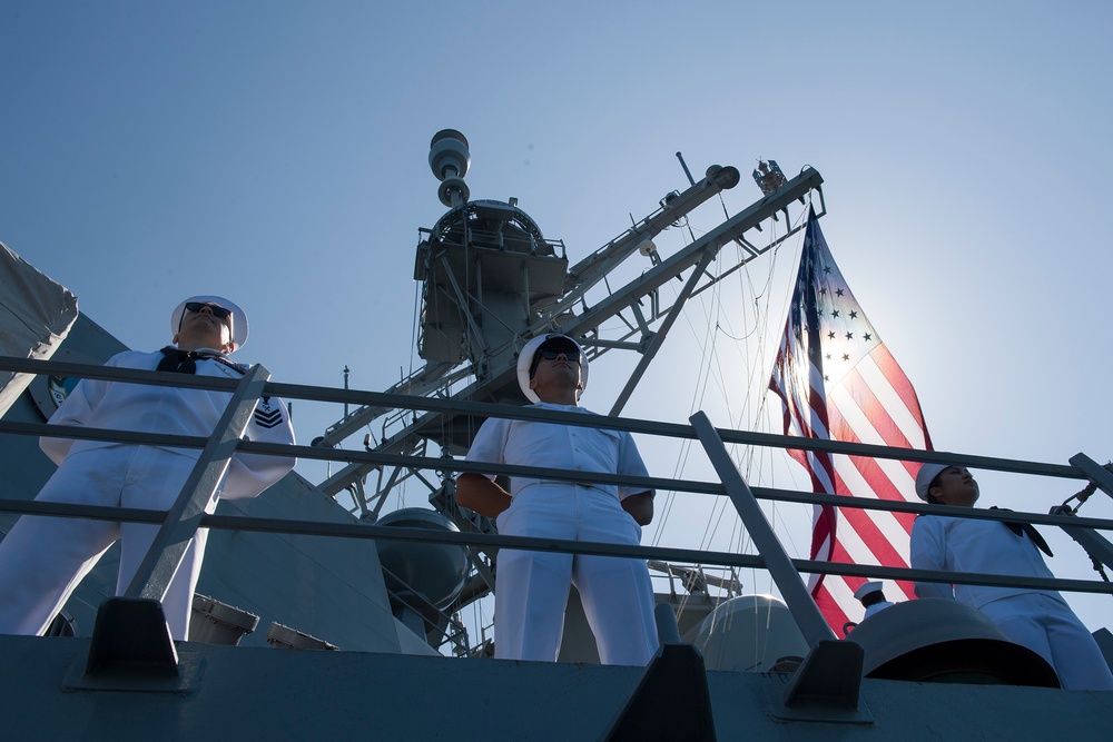 USS Sterett Western Pacific Deployment