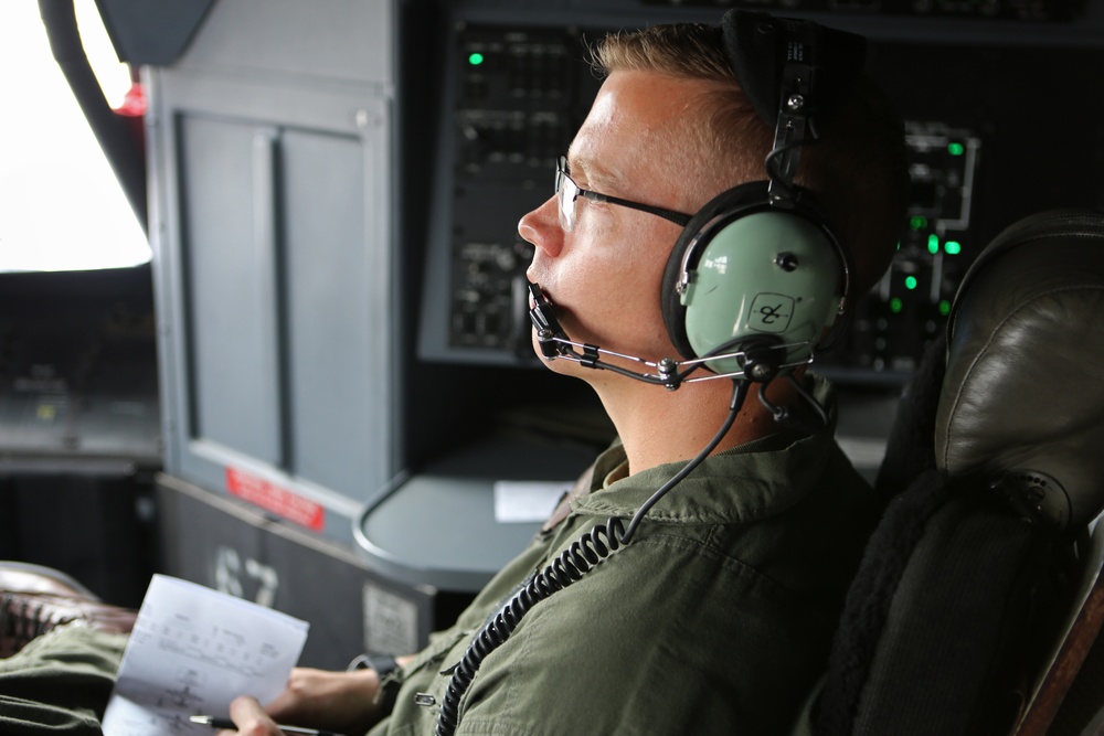 VMGR-352 KC-130s Tag-team Refueling