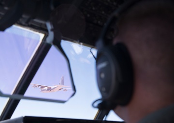 VMGR-352 KC-130s Tag-team Refueling