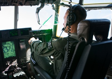 VMGR-352 KC-130s Tag-team Refueling
