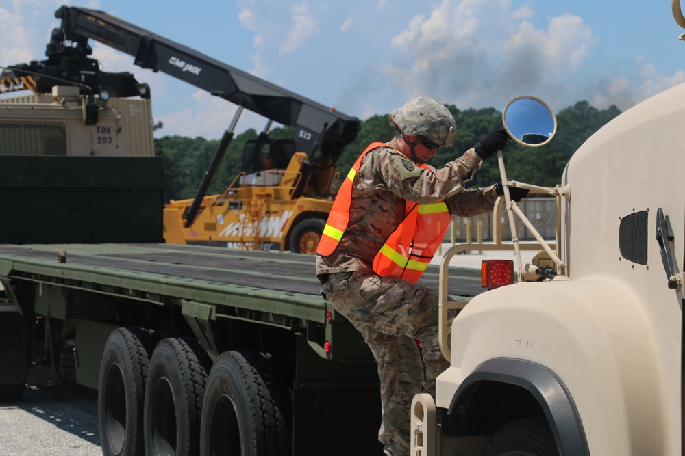 NC Guard Transportation Company Deploys for Operation Patriot Bandolier