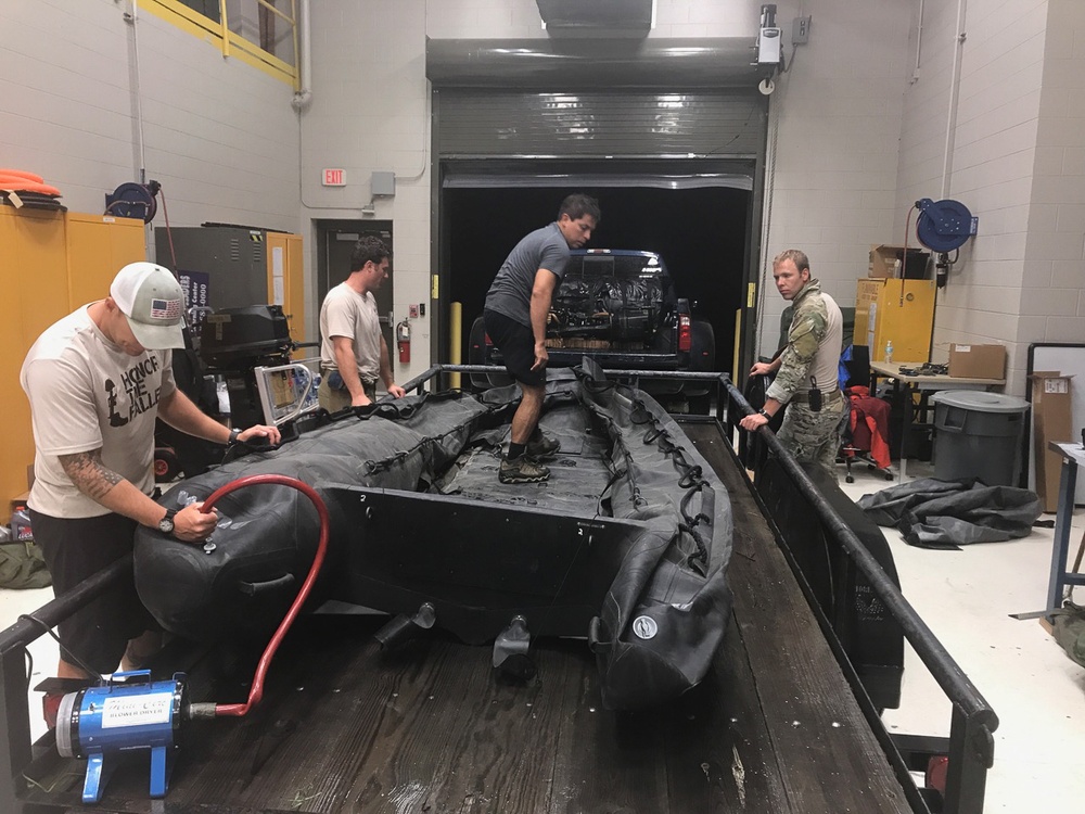 Kentucky Air Guardsmen conduct Hurricane Harvey rescue operations in Texas