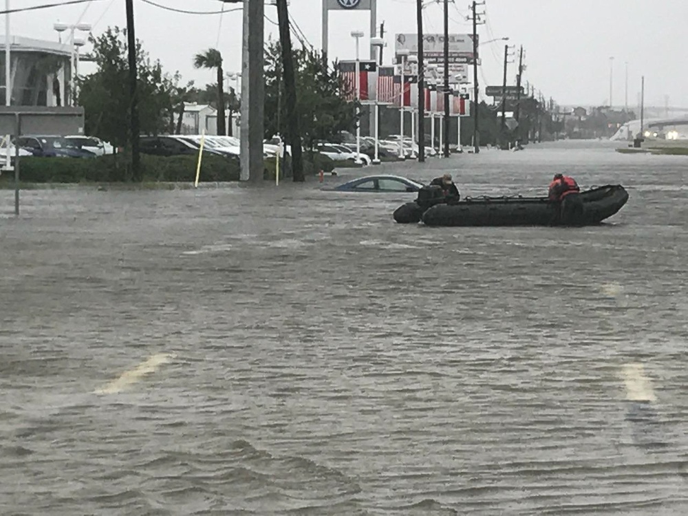 Kentucky Air Guardsmen conduct Hurricane Harvey rescue operations in Texas