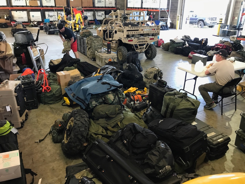 Kentucky Air Guardsmen conduct Hurricane Harvey rescue operations in Texas