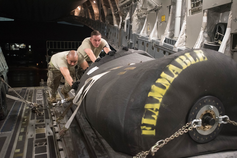 Kentucky Air Guardsmen deploy for Hurricane Harvey rescue operations