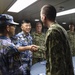 Medical personnel visit Chinese hospital ship