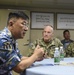 Medical personnel visit Chinese hospital ship