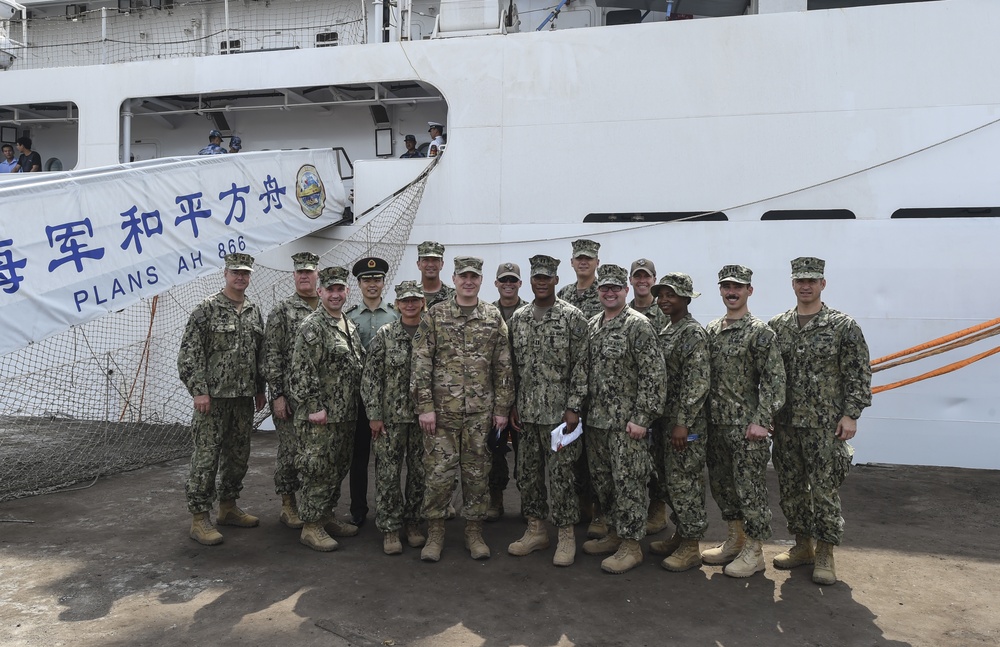 DVIDS - News - Medical personnel visit Chinese hospital ship