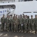 Medical personnel visit Chinese hospital ship