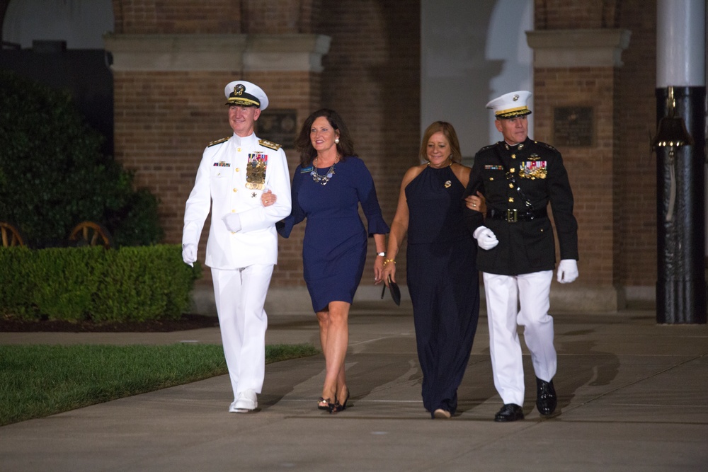 Marine Barracks Washington Sunset Parade August 18, 2017