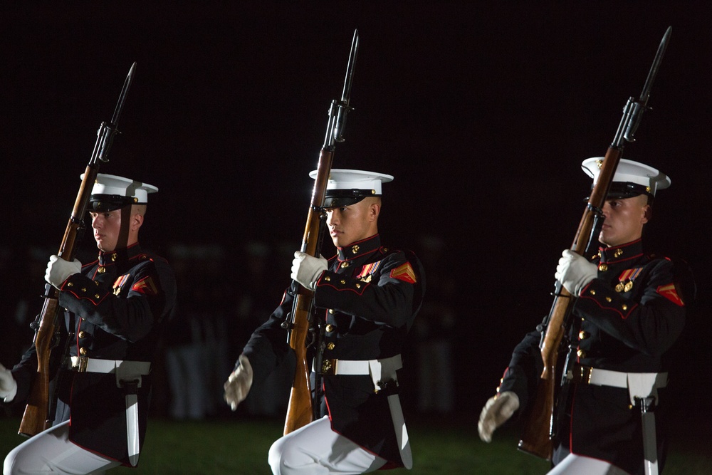 Marine Barracks Washington Sunset Parade August 18, 2017