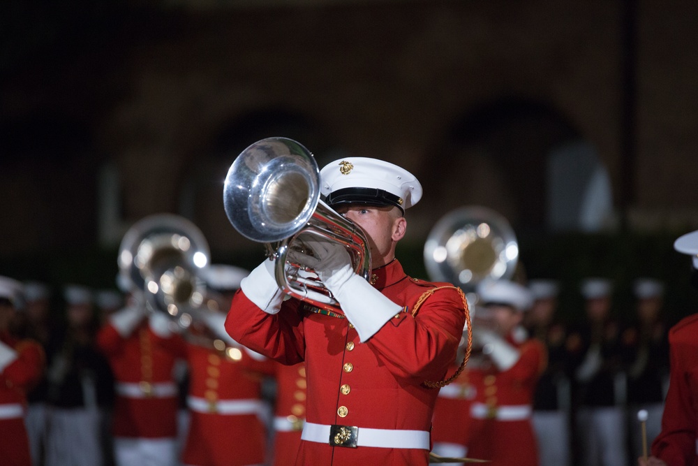 Marine Barracks Washington Sunset Parade August 18, 2017