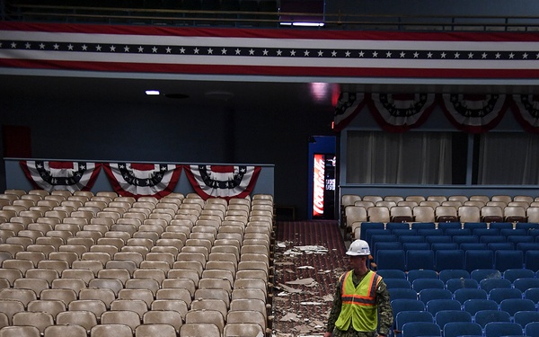 CERT team observes, records damage from Hurricane Harvey aboard NAS Corpus Christi
