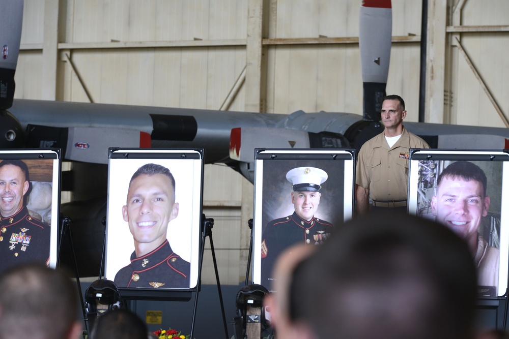 VMGR-452 Marines honored at Stewart Air National Guard Base