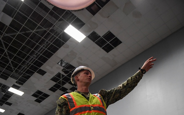 CERT team observes, records damage from Hurricane Harvey aboard NAS Corpus Christi
