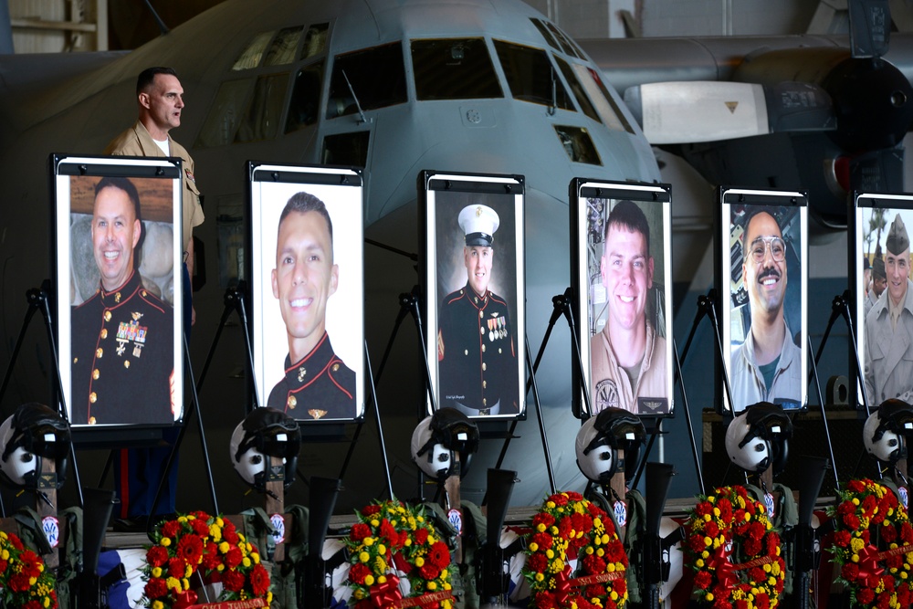 VMGR-452 Marines honored at Stewart Air National Guard Base