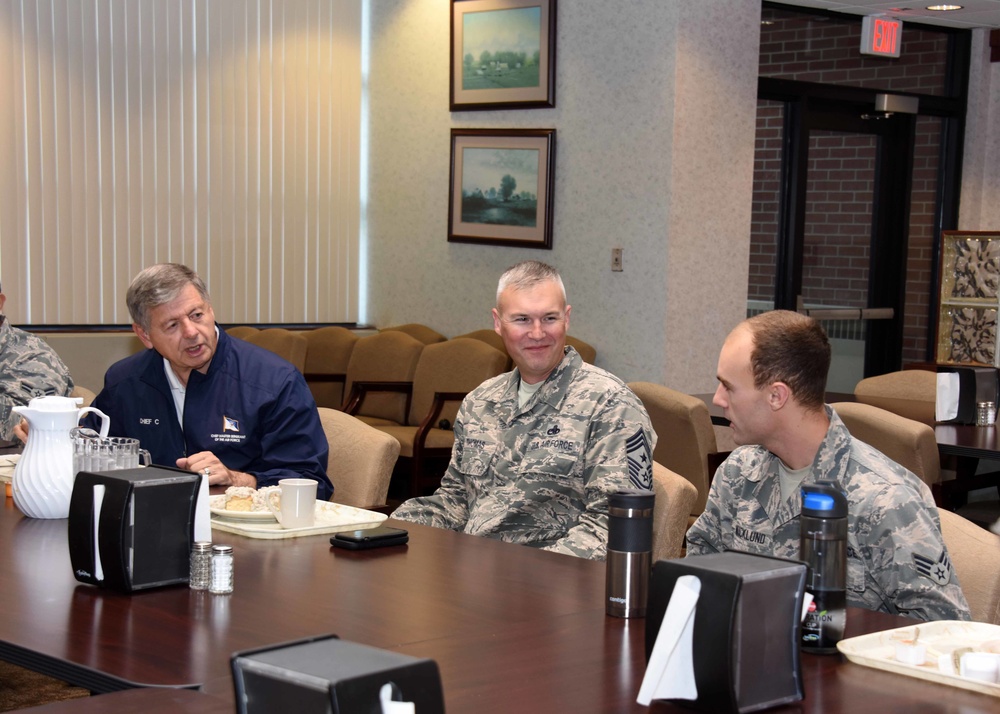 CMSAF #11 visits the Warriors of the North