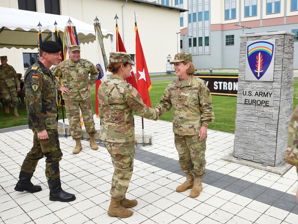 U.S. Army Europe Patch Ceremony