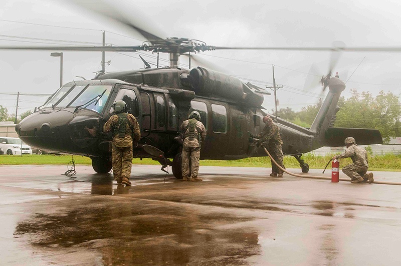 Army Reserve Aviation Command assists in Harvey Response 2017