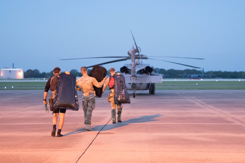 Navy and Air Force Joint Rescue Operations