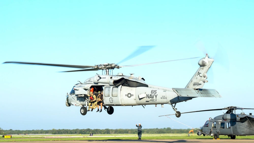 Navy and Air Force Joint Rescue Operations