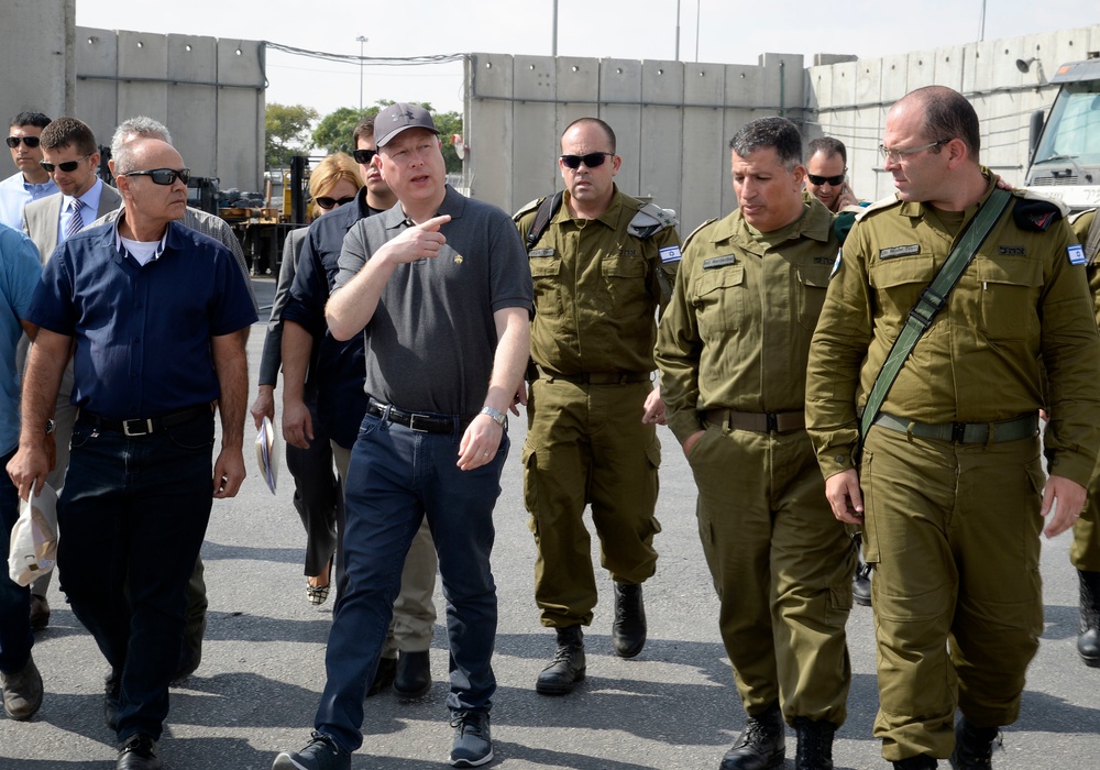 Special Representative for International Negotiations Jason Greenblatt spent a day touring the Gaza border.