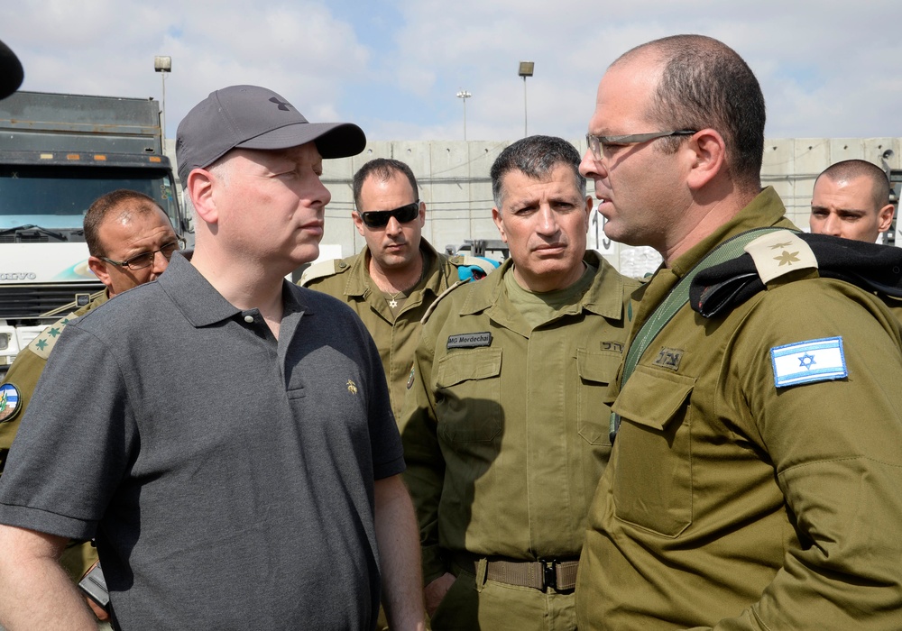 Special Representative for International Negotiations Jason Greenblatt spent a day touring the Gaza border.