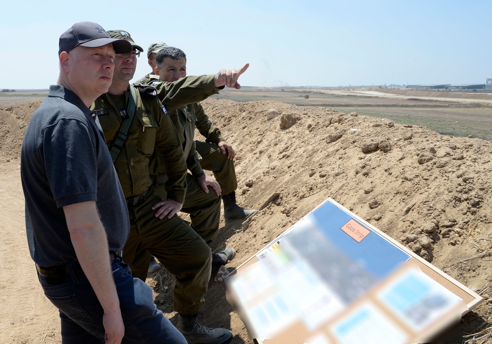 Special Representative for International Negotiations Jason Greenblatt spent a day touring the Gaza border.