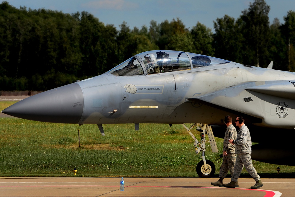 493rd EFS deploys to Lithuania
