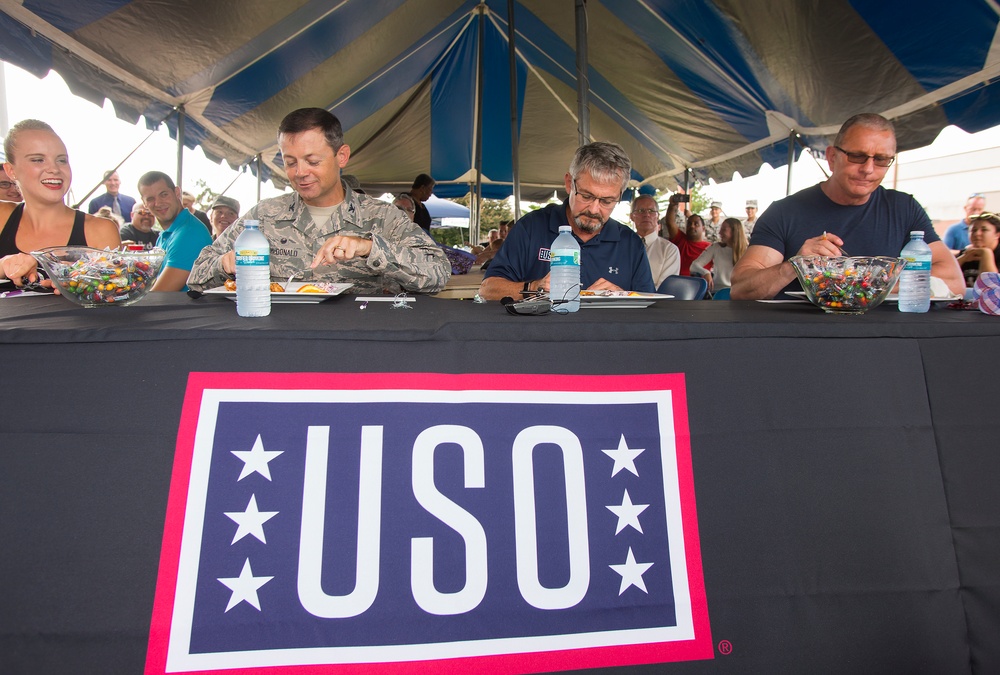 Chef Irvine sees what's cookin' at Wright-Patt!