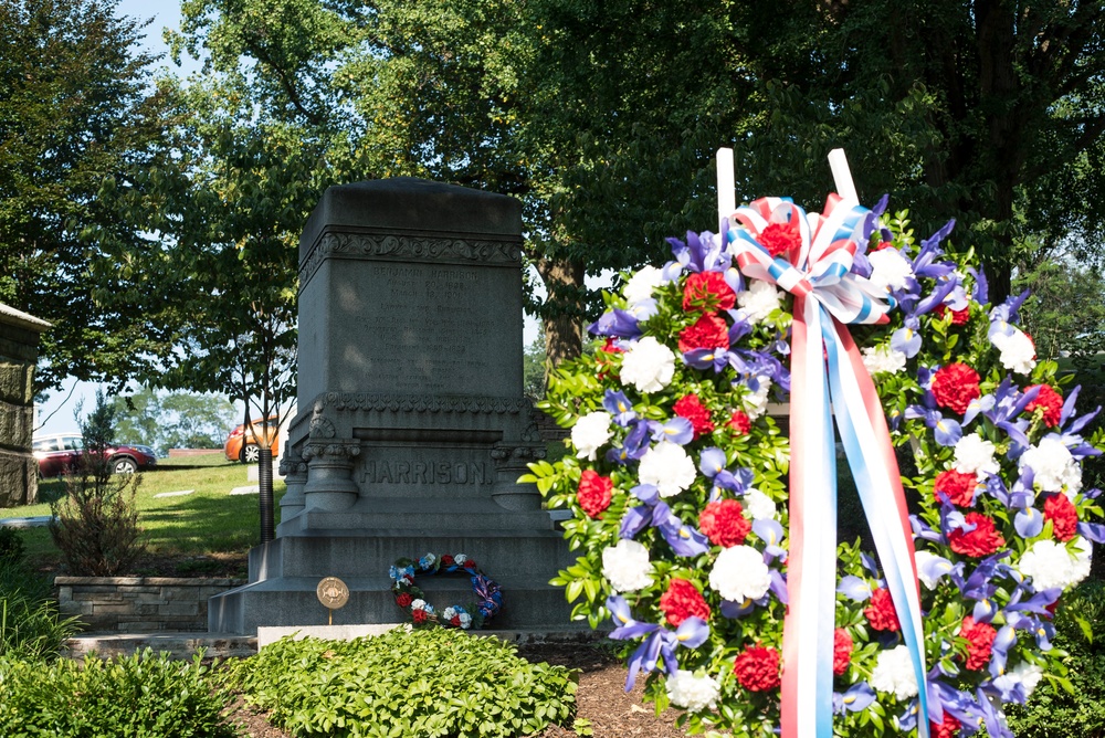 Army General honors life of 23rd U.S. President