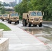 Army Reserve Soldiers support federal agencies through flooded Houston streets