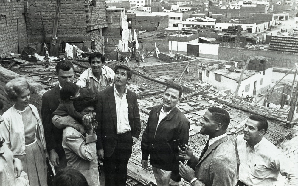 Senator Birch Bayh in Peru
