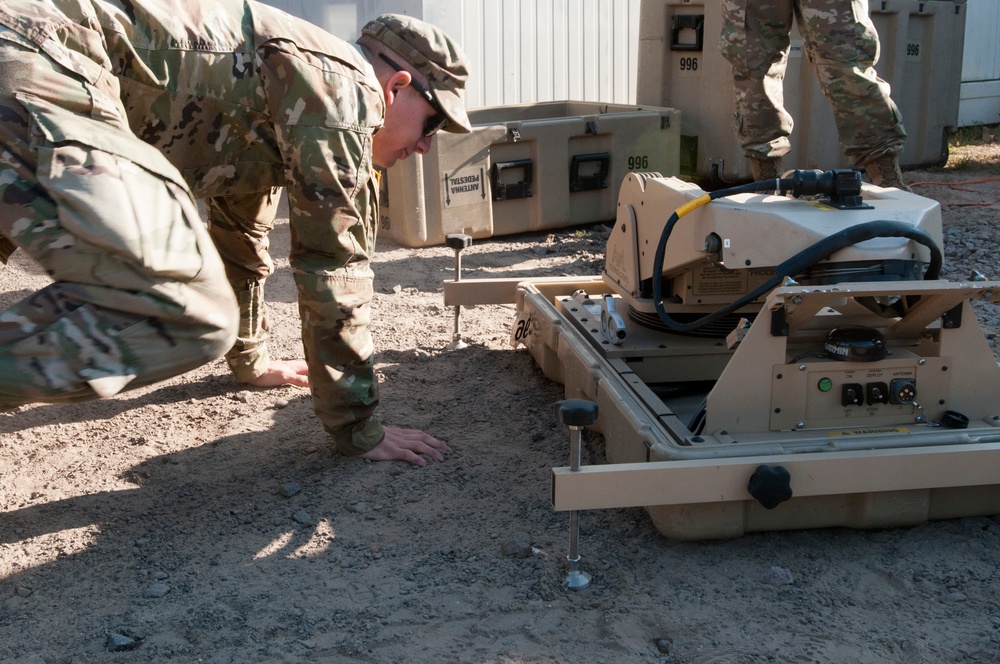 Satellite training in Ukraine