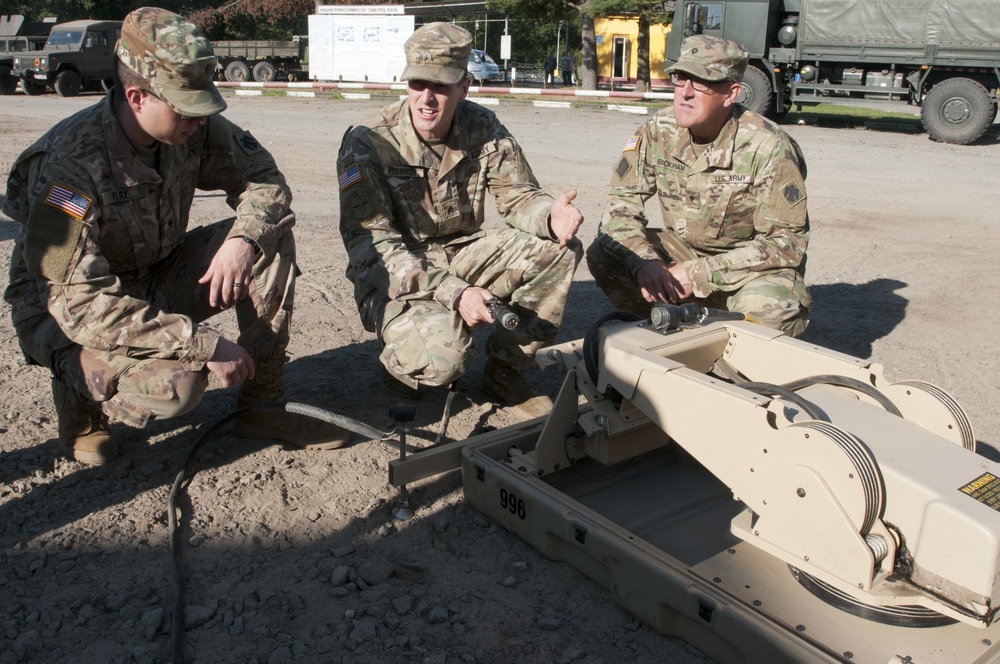 Satellite training in Ukraine