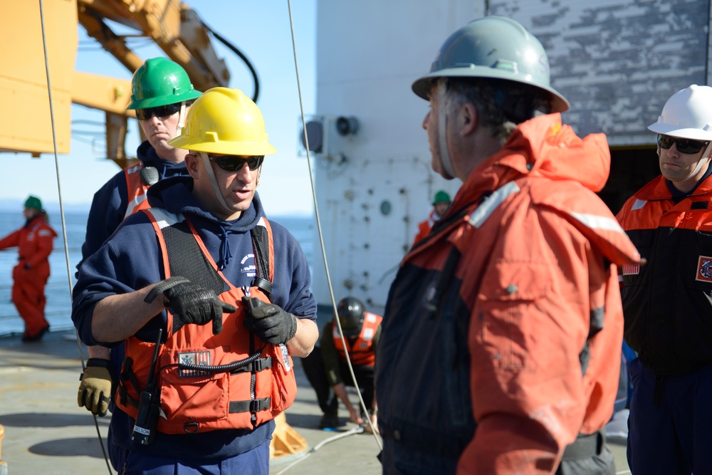 Coast Guard Cutter Healy's 2017 Arctic patrol