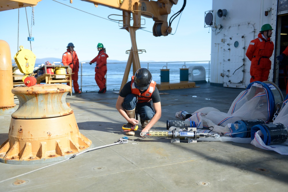 Coast Guard Cutter Healy's 2017 Arctic patrol