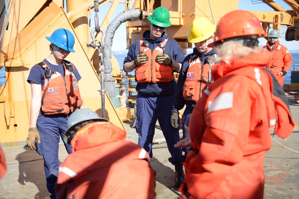 Coast Guard Cutter Healy's 2017 Arctic patrol