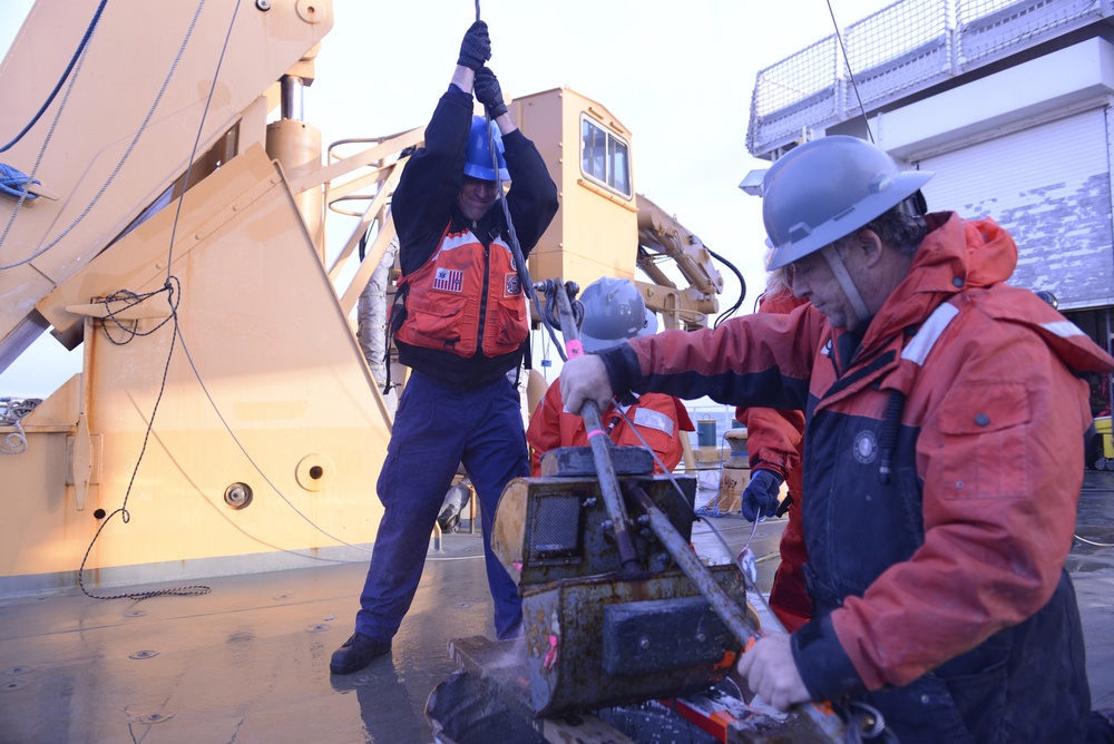 Coast Guard Cutter Healy's 2017 Arctic patrol