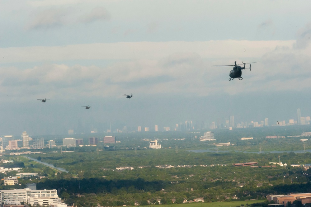 Texas Army National Guard conducts search and rescue operations