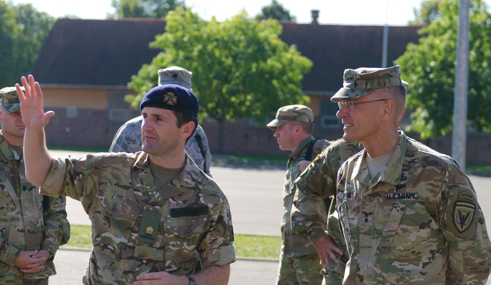 EUCOM operations chief visits Battle Group Poland